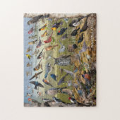 ネブラスカの裏庭の鳥 ジグソーパズル (縦)