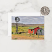 ネブラスカの風景の写真 ノートカード (正面/裏面インサイチュ)