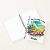 ネブラスカの鮮やか美しい ノートブック (内部)