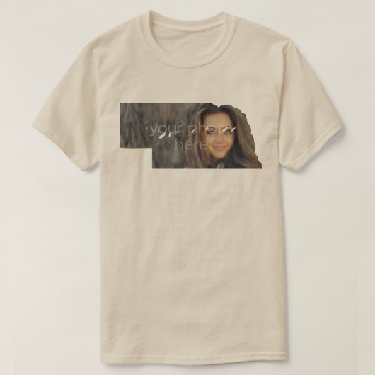 ネブラスカのTシャツの写真州 Tシャツ (デザイン正面)