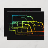 ネブラスカぼやけクル 招待状 (正面/裏面)