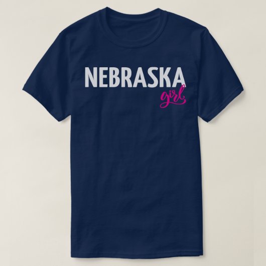 ネブラスカガール2 Tシャツ (デザイン正面)