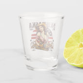 ネブラスカザコーンハスカー州 ショットグラス (裏面)