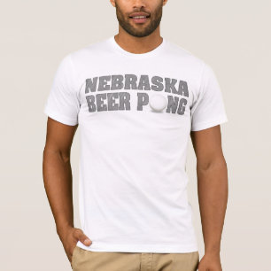 ネブラスカビールPongのTシャツ Tシャツ