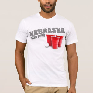 ネブラスカビールPongのTシャツ Tシャツ