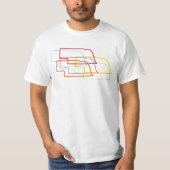 ネブラスカプライドぼやけ Tシャツ (正面)