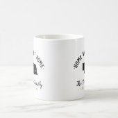 ネブラスカホームスイートホームファミリーモノグラムマグ コーヒーマグカップ (中央)