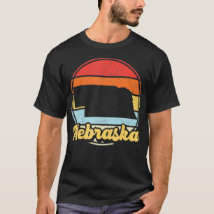 ネブラスカルーツヴィンテージネブラスカ先住民ホーム州 Tシャツ