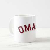 ネブラスカヴィンテージアーチ コーヒーマグカップ (正面左)