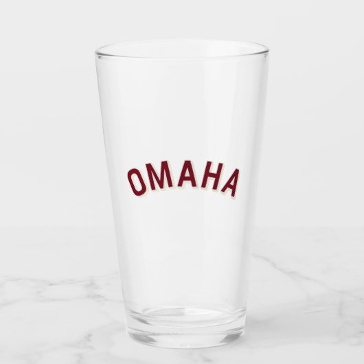 ネブラスカヴィンテージアーチ タンブラーグラス (正面)