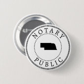 ネブラスカ公証人 缶バッジ (正面&裏面)