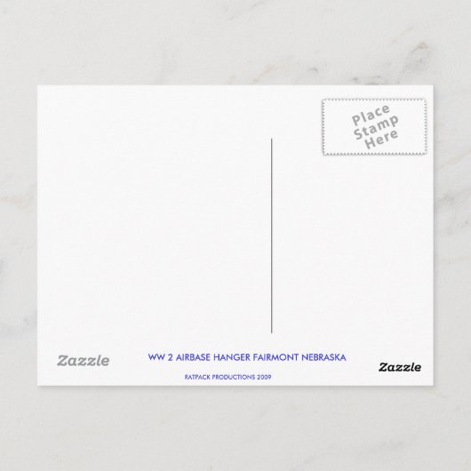 ネブラスカ史 ポストカード (裏面)