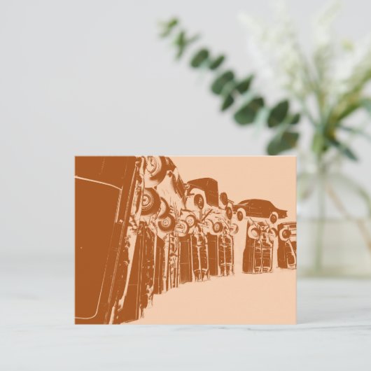 ネブラスカ同盟のカーベンジ ポストカード (スタンド正面)