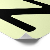 ネブラスカ国立公園インフォグラフィックの地図 ポスター (角)