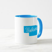 ネブラスカ型マグカップの州 マグカップ (正面右)