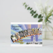 ネブラスカ州からこんにちは ポストカード (スタンド正面)