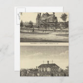 ネブラスカ州のケイディー & キルパトリック ポストカード (正面/裏面)