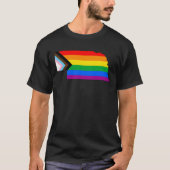 ネブラスカ州の誇り LGBTQ プログレスプライド Tシャツ (正面)