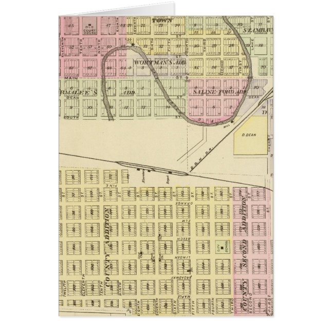 ネブラスカ州アシュランドとワフー (正面)