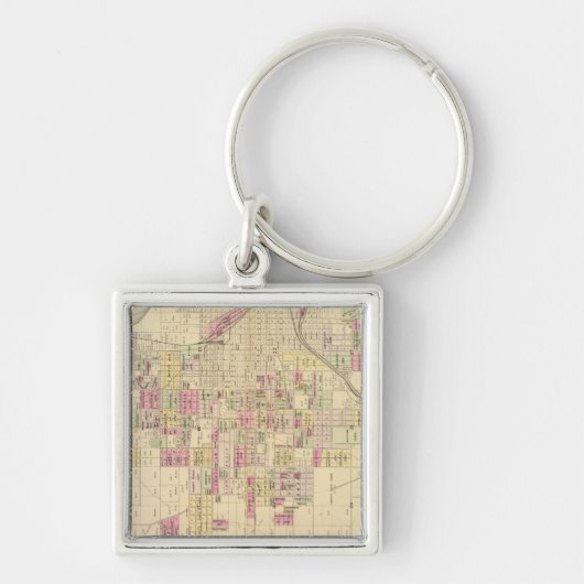 ネブラスカ州オマハシティ キーホルダー (正面)