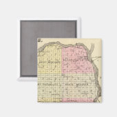 ネブラスカ州キャス郡 マグネット (正面/裏面)