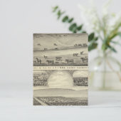 ネブラスカ州サンダース郡の農場 ポストカード (スタンド正面)