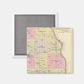 ネブラスカ州サンダース郡 マグネット (正面/裏面)