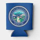 ネブラスカ州シール 缶クーラー (正面)