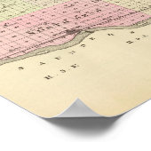 ネブラスカ州ダッジ郡 ポスター (角)