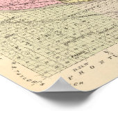 ネブラスカ州ドーソン郡 ポスター (角)