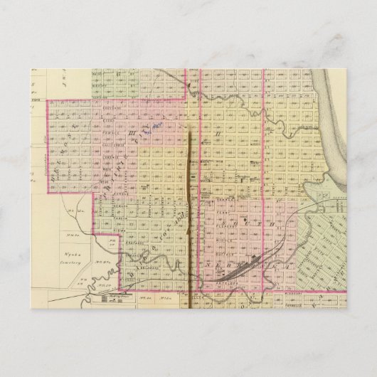 ネブラスカ州ネブラスカ市 ポストカード (正面)