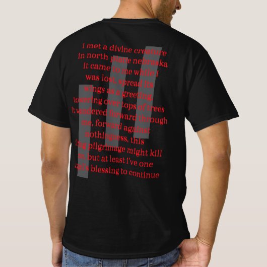 ネブラスカ州ノースプラット Tシャツ (裏面)