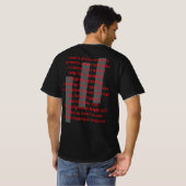 ネブラスカ州ノースプラット Tシャツ (裏面フル)