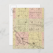 ネブラスカ州ハーラン ポストカード (正面/裏面)