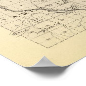 ネブラスカ州バレーカウンティ ポスター (角)