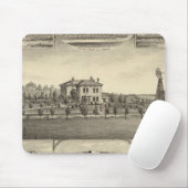 ネブラスカ州プレイリーローンファーム マウスパッド (マウス)