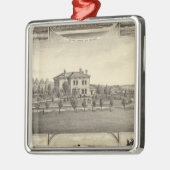 ネブラスカ州プレイリーローンファーム メタルオーナメント (左)