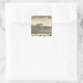 ネブラスカ州プレーリーローンファーム スクエアシール (バッグ)