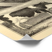 ネブラスカ州プレーリーローンファーム ポスター (角)