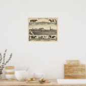 ネブラスカ州プレーリーローンファーム ポスター (キッチン)