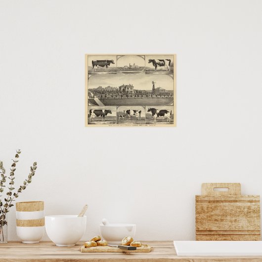 ネブラスカ州プレーリーローンファーム ポスター (キッチン)