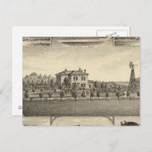 ネブラスカ州プレーリーローンファーム ポストカード (正面/裏面)