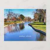 ネブラスカ州ヘイスティングスの風景写真 ポストカード (正面)