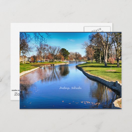 ネブラスカ州ヘイスティングスの風景写真 ポストカード (正面/裏面)