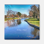 ネブラスカ州ヘイスティングスの風景写真 マグネット (正面)