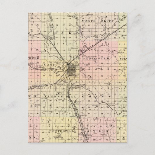ネブラスカ州ランカスター郡 ポストカード (正面)