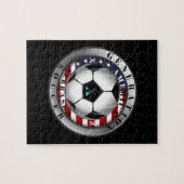 ネブラスカ州世代Xアメリカンサッカー。 ジグソーパズル (横)