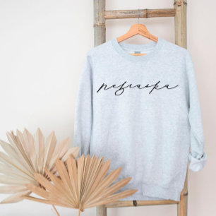 ネブラスカ州女子スウェットシャツ スウェットシャツ