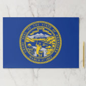 ネブラスカ州旗を持つティアウェイ紙パッド ペーパーパッド (インサイチュ)