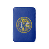 ネブラスカ州旗デザイン バスマット (正面縦)